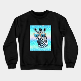 Cool zebra Crewneck Sweatshirt